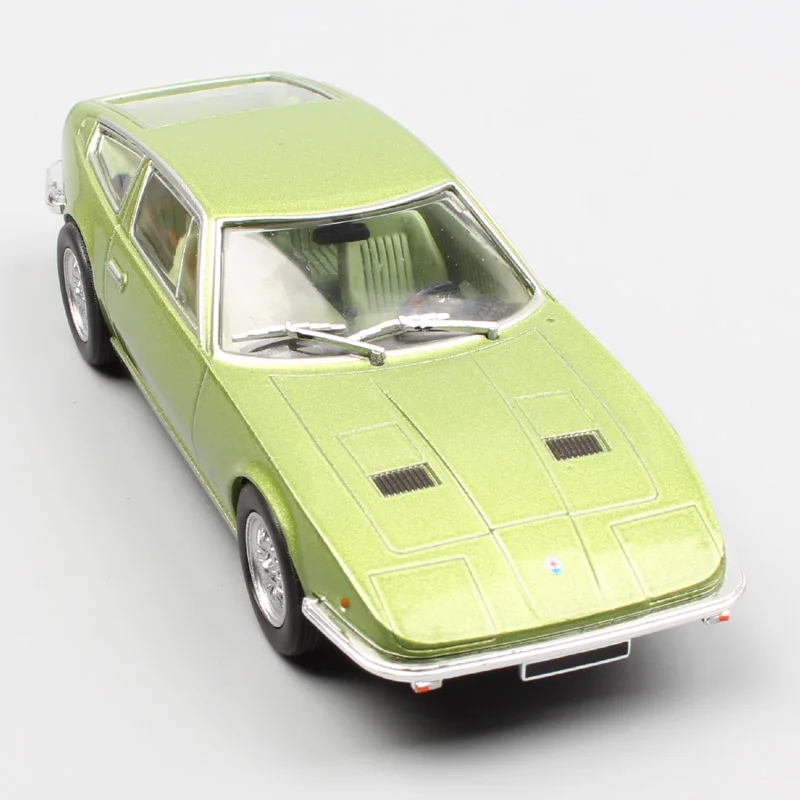 

1:43 Scale Tipo AM 116 Indy Coupe fastback Ghibli grand tourer sport car racing diecast metal model cars gift Toy boy collector