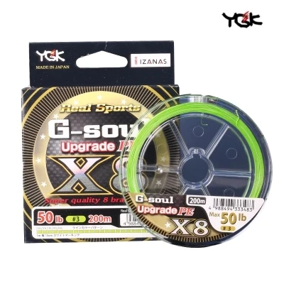 

Free Shipping! YGK G-SOUL X8 upgrade PE 8 Braid Fishing line made in Japan 200M