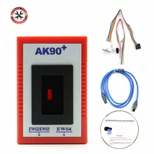 Oryginalny najnowszy V3.19 AK90 klucz programujący AK90 + dla wszystkich BMW EWS od 1995-2005 OBD2 kopiuj klucze do samochodu w najlepszej cenie