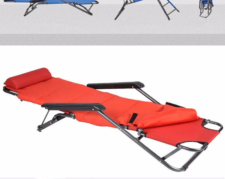 Горячая Портативный складной Досуг двойного назначения шезлонг пляжные шезлонги разноцветные мягкие стулья для балкона
