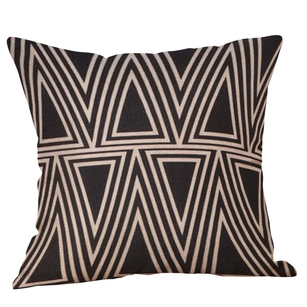 9 styles Geometric cushion covers Throw PillowCase Yellow Fall Autumn Sofa home decoration maison Decorative Pillowcases F300114 | Дом и сад