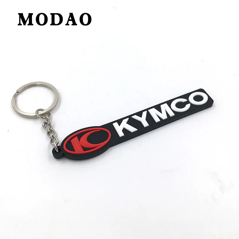 Резиновый брелок для Honda CBR KYMCO CFMOTO, аксессуары для мотоциклов, брелок для ключей - Цвет: 2