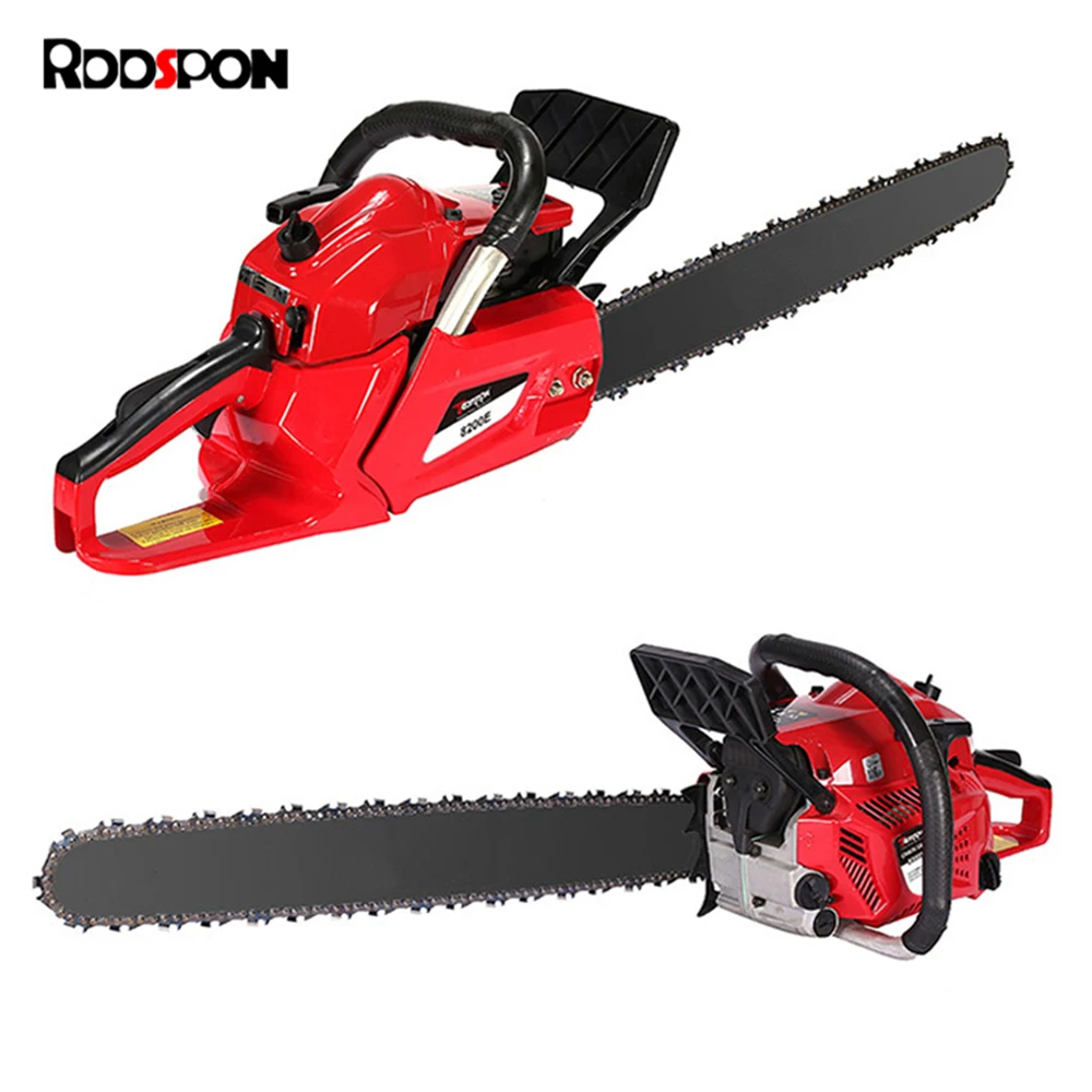 

RDDSPON TM7200 Gasoline Chainsaw 3500W Industrial Grade Wood Cutting And Felling Saw 2-Stroke Large Displacement 72CC Scroll Saw