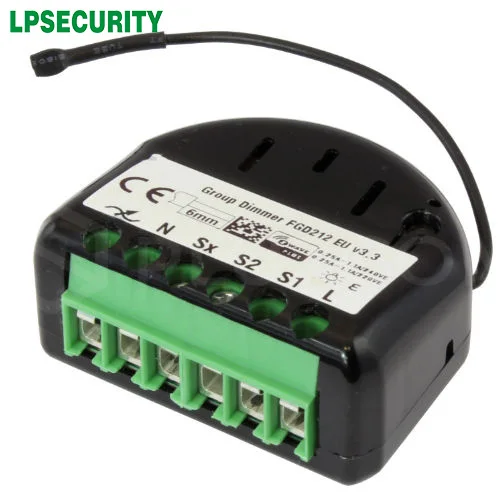 

EU 868.42 MHZ Fibaro Z-Wave Plus FGD-212 Dimmer 2 - 250W Trailng/Leading Edge