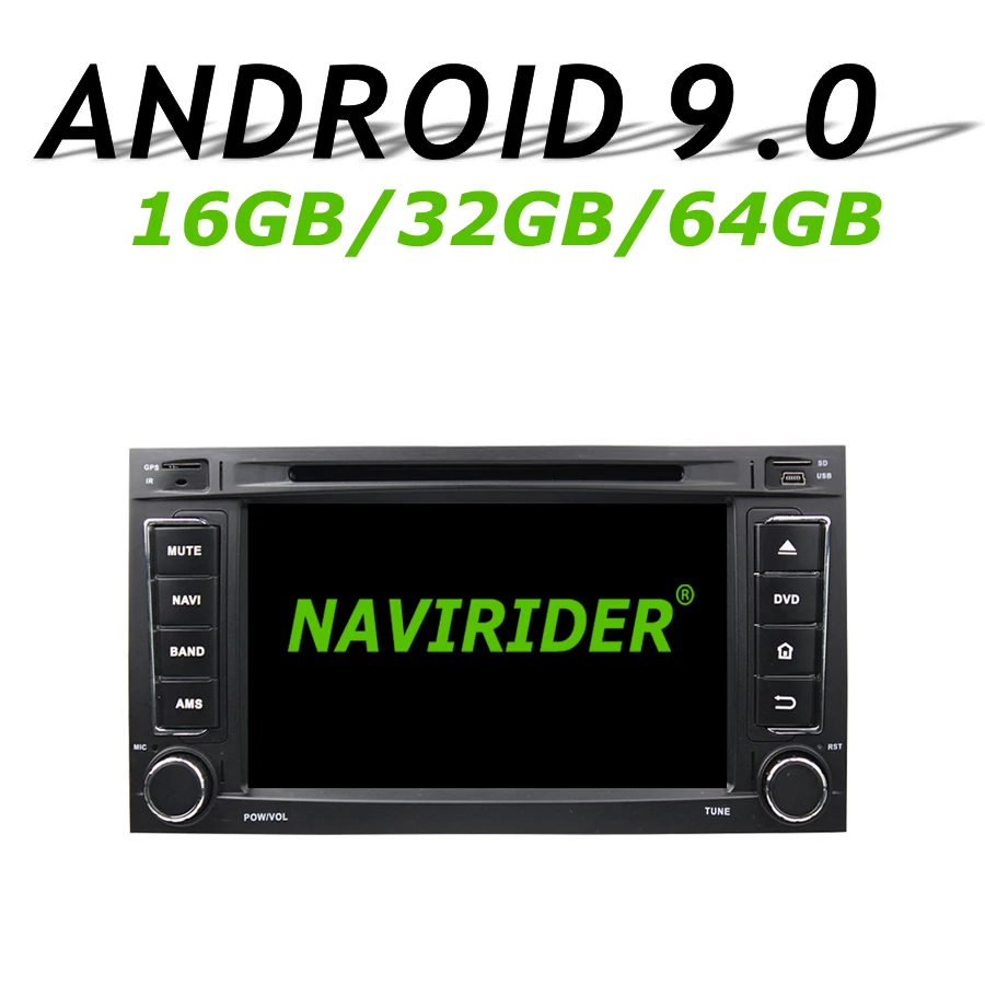 

High configuration Octa Core Android 9.0 Car GPS Multimedia For Multivan 2008 Car Radio bluetooth 64GB large memory