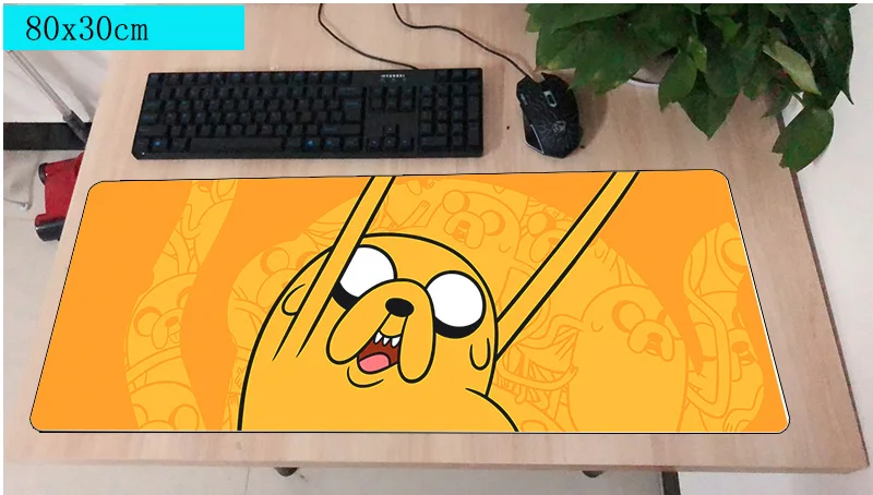

Adventure Time mouse pad gaming mousepad notbook computer mouse pad 800x300mm large mat to mouse gamer Boy Gift free shipping