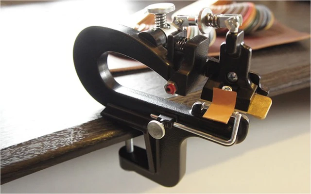 DIY Leather Skiver Machine, Edge Skiving Machine/Leather Tanning Scrape  Thin Tool 35mm - AliExpress