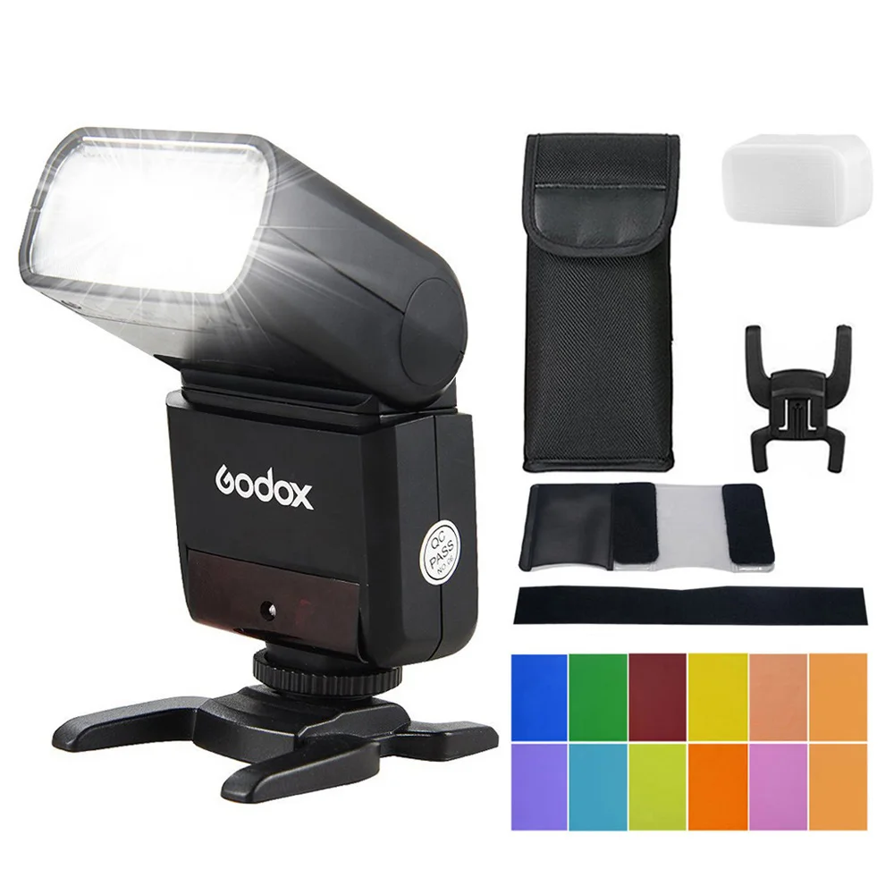 Godox TT350S Speedlite 2.4G Wireless Master & Slave 1/8000S HSS TTL Flash Speedlight for Sony