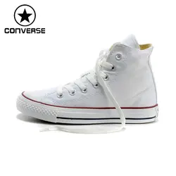 Оригинальный Новое поступление Converse Классический Холст обувь для скейтбординга унисекс высокие Sneaksers