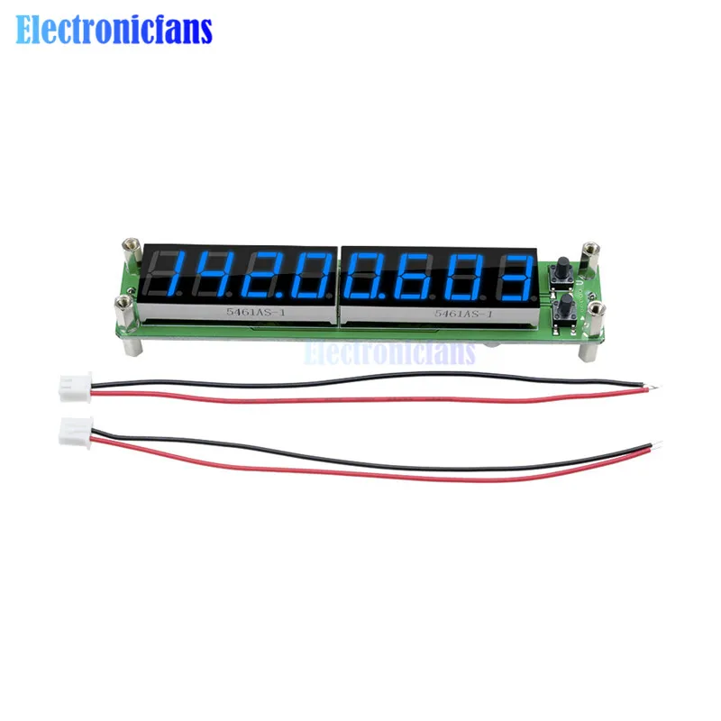 0,1-60 МГц 20 МГц-2,4 GHz RF 8-значный светодиодный Сингал счетчик частоты частотомер тестер