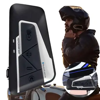 

Waterproof Motorcycle Interphone Headset 1200M Interphone Motorcycle Helmet Interphone Wireless Earphone
