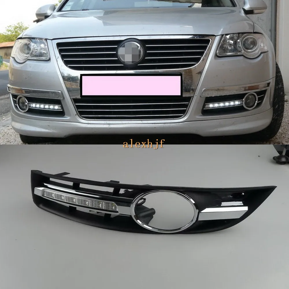 July King LED Daytime Running Lights DRL With Fog Lamp Cover, LED Fog Lamp Case for Volkswagen Passat B6 Magotan 2007~2011, 1:1 July King LED Daytime Running Lights DRL With Fog Lamp Cover, LED Fog Lamp Case for Volkswagen Passat B6 Magotan 2007~2011, 1:1