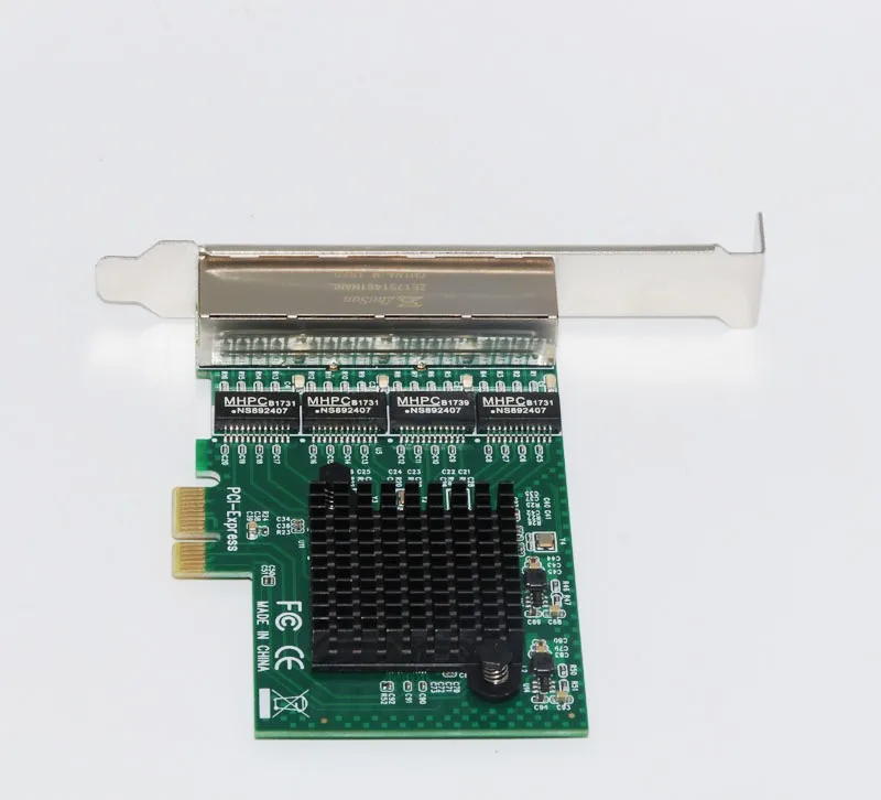 H1111Z сетевые карты Сеть/Ethernet/Lan адаптер PCI E сетевая карта Realtek RJ45 Интернет Ethernet