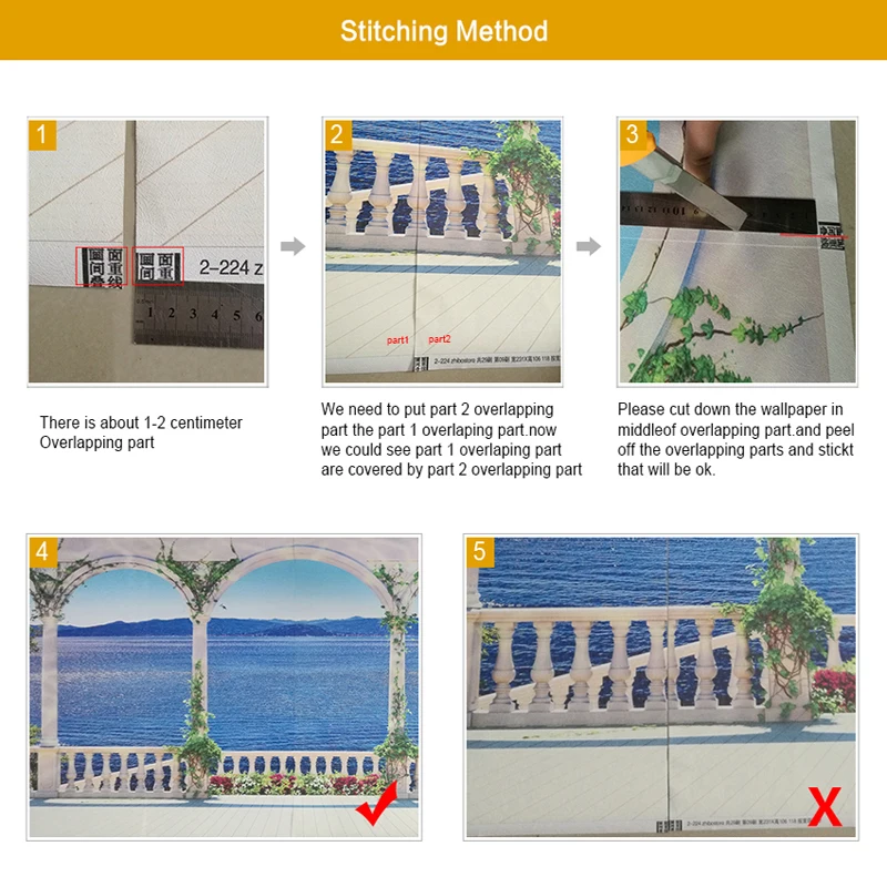 Custom 3D Photo Wallpaper Installation Instructionin Wallpapers from