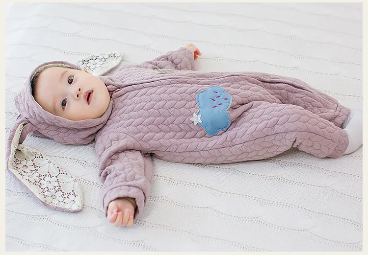 Детский зимний Осенний комбинезон Длинные рукава в мультипликационном стиле