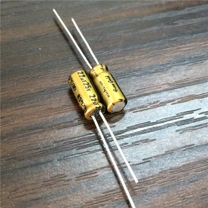 10 шт. 22 мкФ 25 В NICHICON FG (чистого золота) 5x11 мм 25V22uF высокое Класс аудио конденсатор |