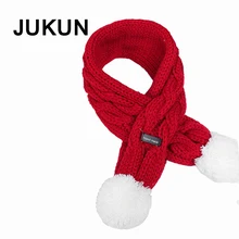 Детская шерстяная одежда ручной работы шарф с крестиком+ белый шарик+ кожаный шарф-полотенце осенне-зимние детские шарфы 7 цветов