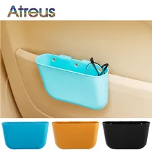 Портативный автомобильный мусорный ящик для хранения, держатель телефона, сумки для хранения для VW Golf 4 MK4 Mazda 6 peugeot 207 208 508 Touareg Tiguan