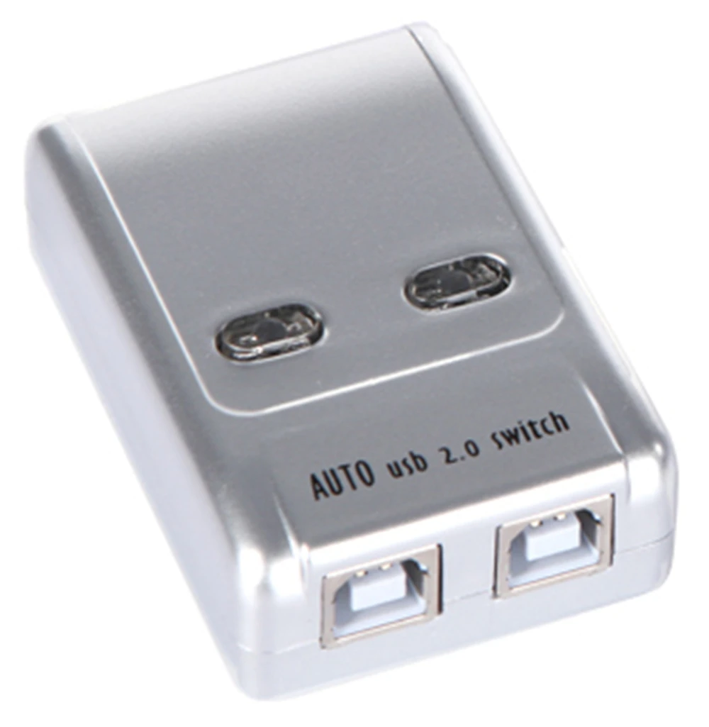 MI VIKI Авто 2 порта USB 0 концентратор Обмен принтер коммутатор для ПК Принтер шт. до 1