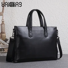 UNICALLING мужской портфели пояса из натуральной кожи Стильный Качество мужская кожаная сумка повседневное бизнес для мужчин сумка