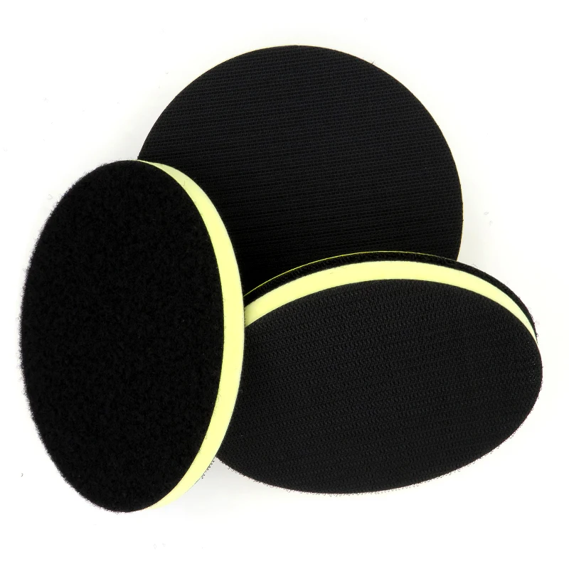 

5PCS 6" 150MM PU Foam Interface Pad Medium Density Hook & Loop Sander Backing Pad Polishing Pad Power Tools Parts