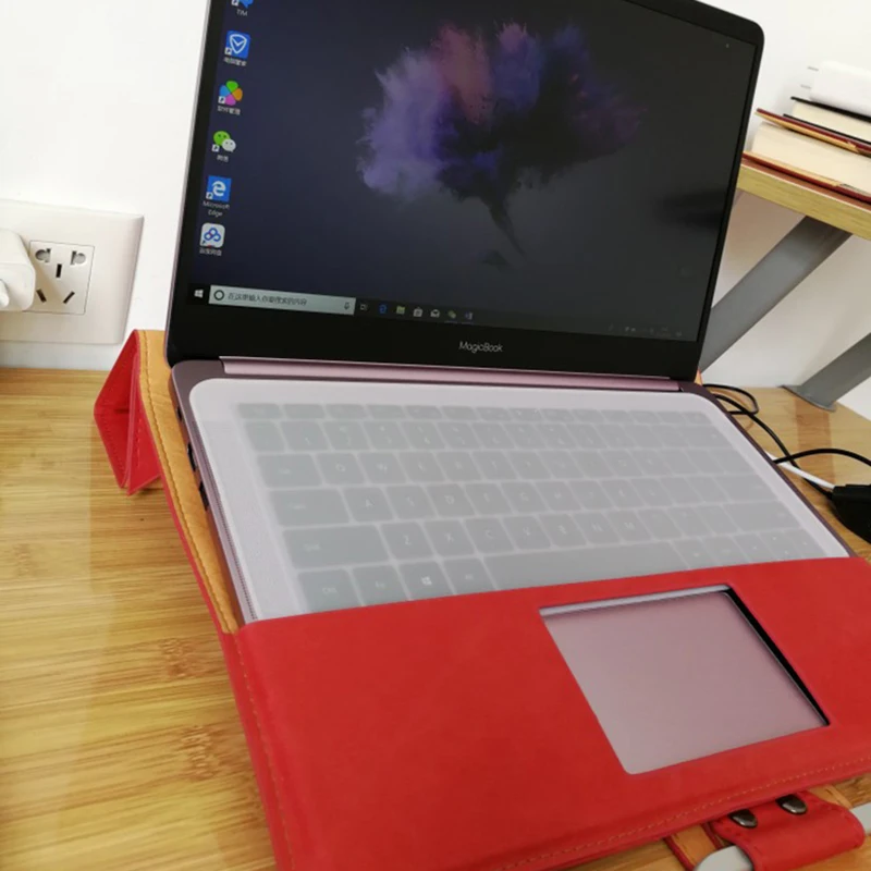Переносная сумка рукав для ноутбука HuaWei Honor MagicBook 2019 14 чехол из ПУ MateBook 13 X Pro 9X13 D 15 6