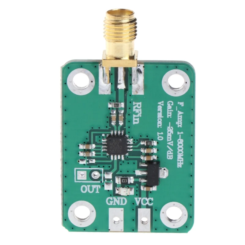 

1-8000MHz AD8318 RF Logarithmic Detector 70dB RSSI Measuring Power Meter Module