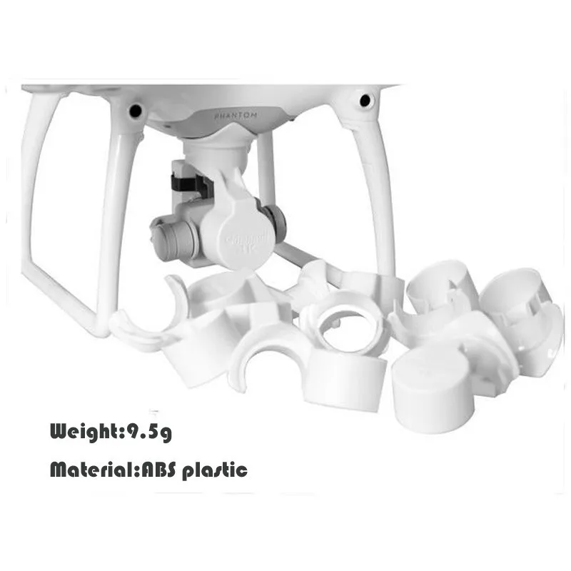 DJI Phantom 3 4 RC Drone Parts Neck Strap + Camera Lens Cover + Silicone Protective Case + Signal Booster Enhance For DJI Free