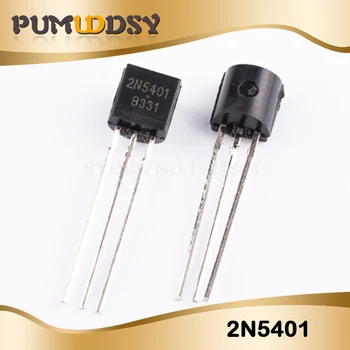 

100PCS 2N5401 TO-92 TO92 0.3A 160V PNP Transistors new and original IC