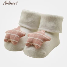 

Baby Socks Kids Unisex Comfortable Star Cute Cotton Sock Slippers Warm Ankle Socks l0131
