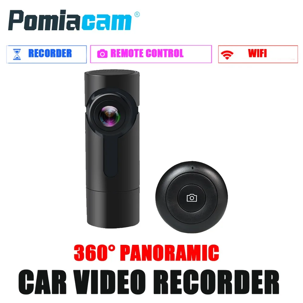 G6 Smart WiFi DVR 360 Degree Wireless Car Dash Cam 1080P Full HD Night Version Driving Recorder fre
