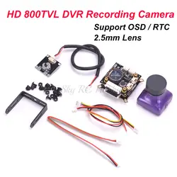 FPV мини 4 в 1 HD 800TVL Запись DVR камера FPV HAD II мини-камера 2,5 мм w/OSD Кнопка PAL/NTSC Для RC Дрон квадкоптер с управлением с видом от первого лица