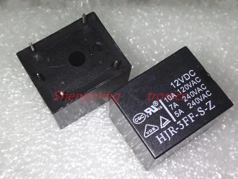 50 шт в наборе, 5 pins HJR-3FF-S-Z 5VDC 12VDC 24VDC 10A T73 реле