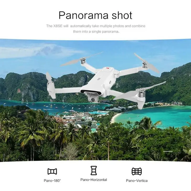 Xiaomi Cámara Drone FIMI X8 SE 5 KM FPV con 3 ejes cardán GPS 4 K Cámara RC Drone quadcopter
