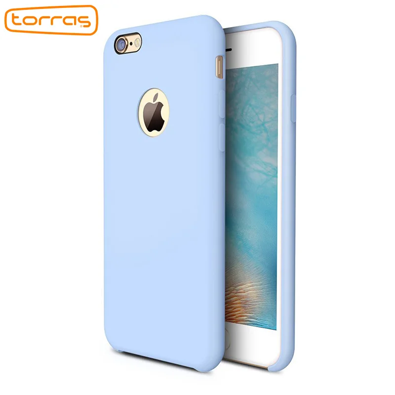 TORRAS Liquid Silicone Case for iPhone 6 6 Plus Soft Phone