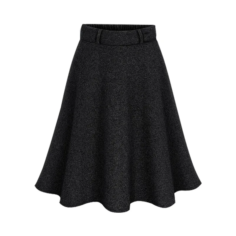 Autumn Women Elastic Waist Plus Size A-line Skirts Hip Slim Medium-long Loose Plus Size Skirts Large Size Skirts Autumn Women Elastic Waist Plus Size A-line Skirts Hip Slim Medium-long Loose Plus Size Skirts Large Size Skirts
