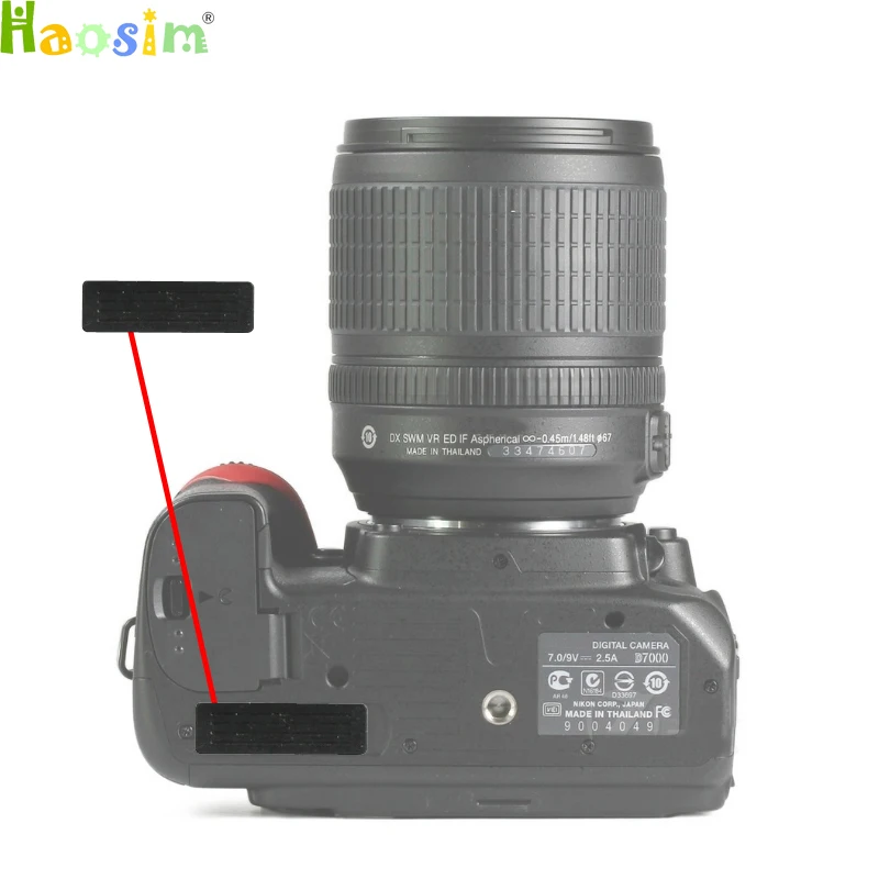 10 шт./лот для Nikon D600 D610 D7000 D7100 D800 в области большого пальца резиновый