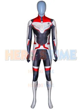 

Endgame Quantum Realm Mens Printing Superhero Costume 3D Print Spandex Cosplay Halloween Costume Men Adult/Kids