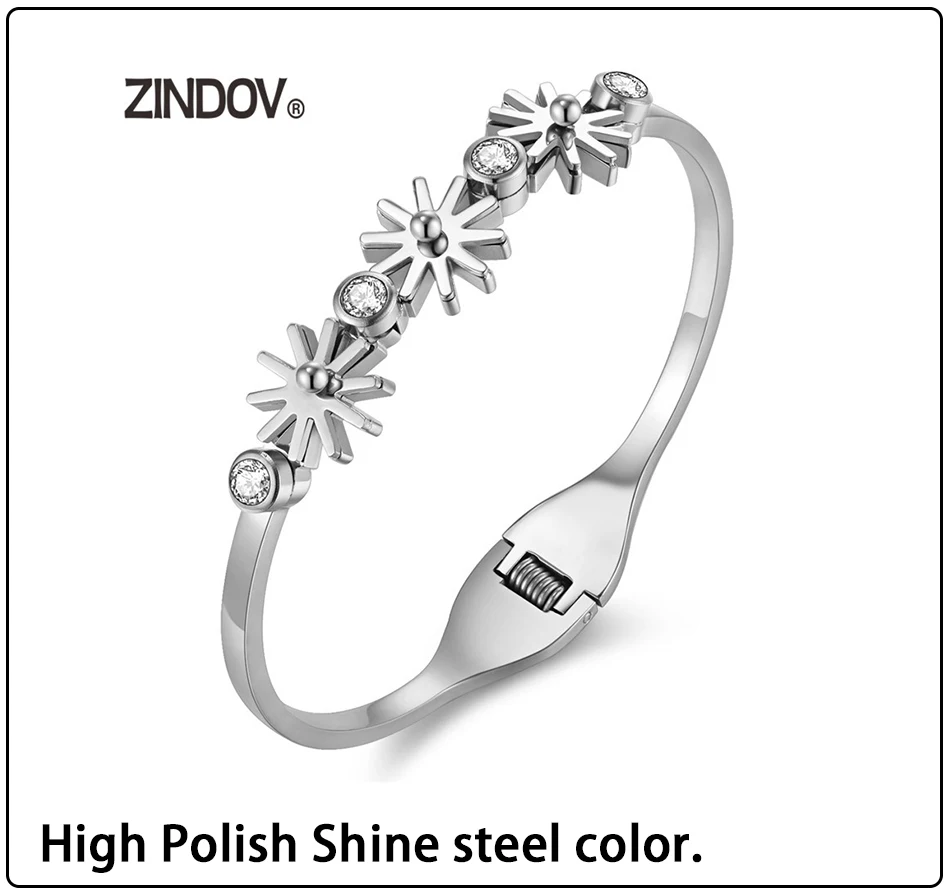 flower bangle bracelet  (3)