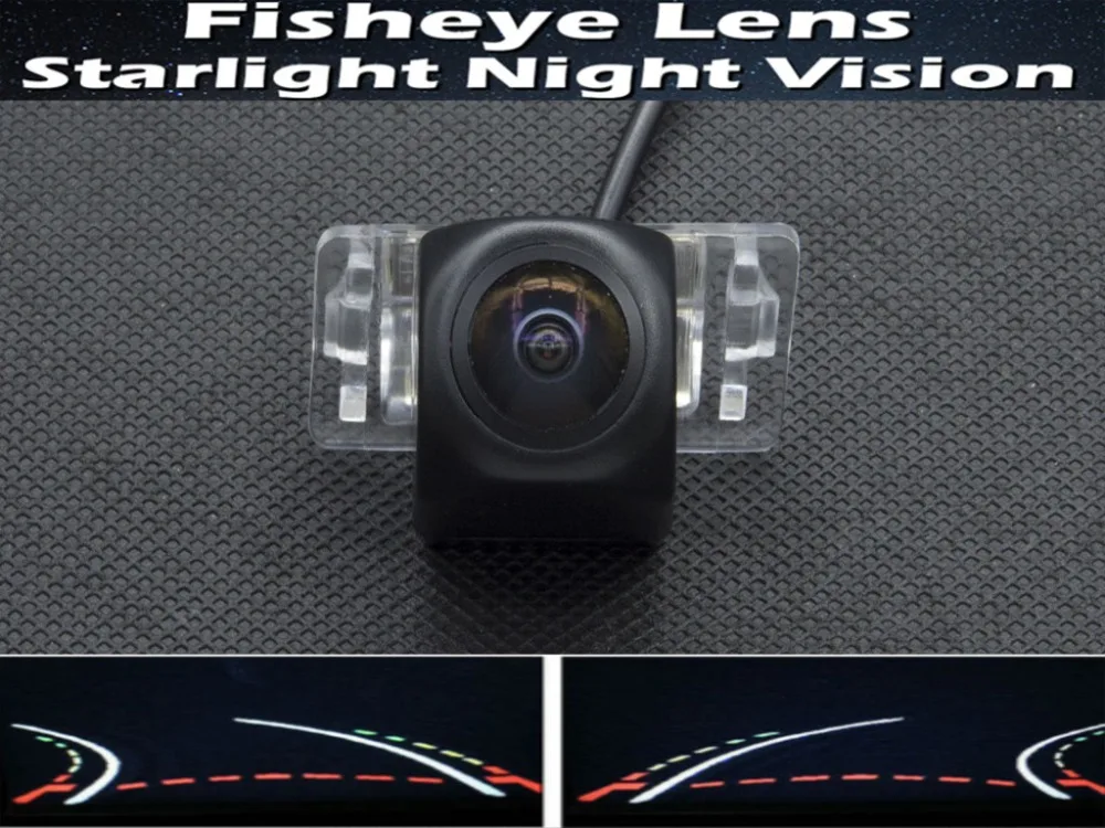 

1080P Fisheye Lens Trajectory Tracks Car Rear view Camera For Toyota Camry 2002 2003 2004 2006 2007 2008 Reverse Camera