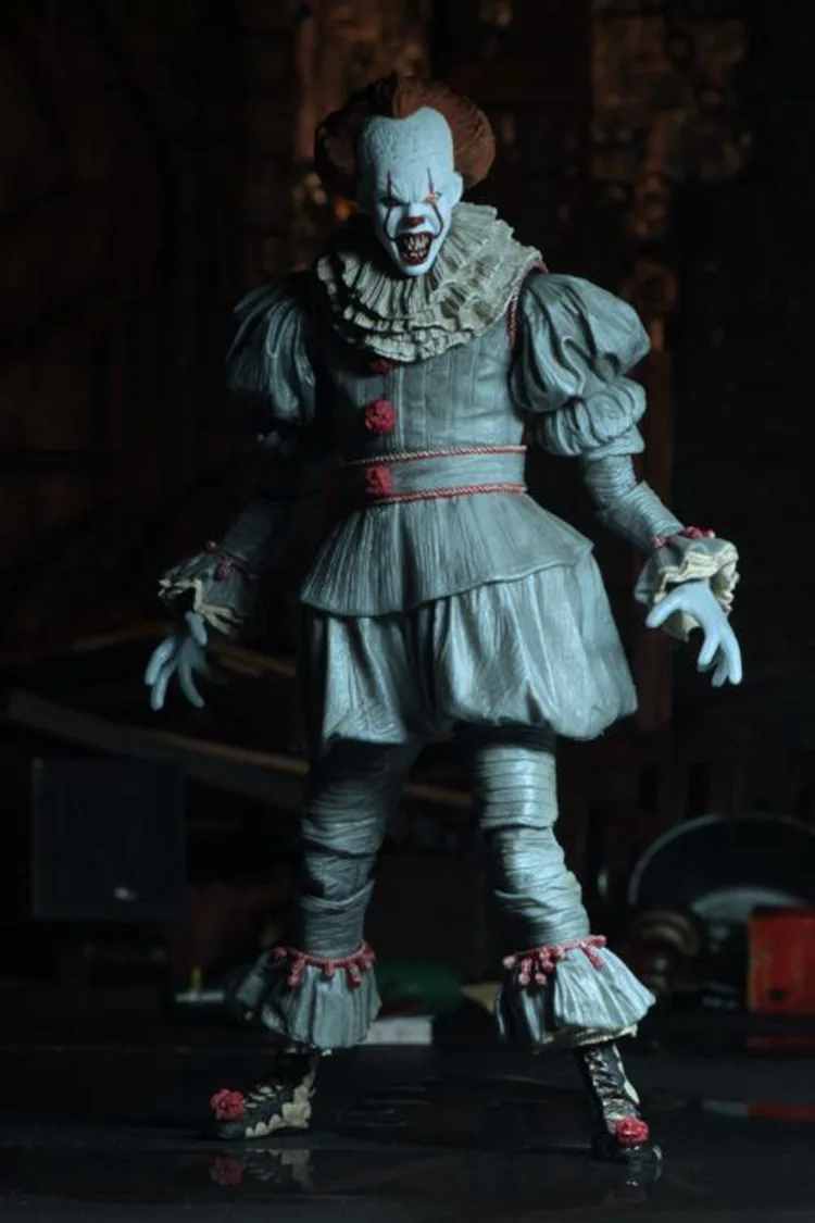 7 дюймов 18 см 4 типа Оригинал NECA Pennywise Джокер фигурка игрушка кукла ужас подарок на Хэллоуин