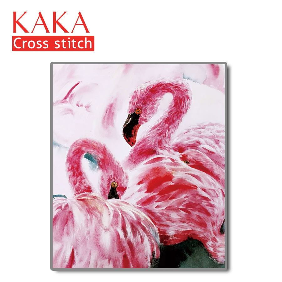 

Cross stitch kits,Embroidery needlework sets with printed pattern,11CT canvas for Home Decor Painting,Animals Full NCKA008