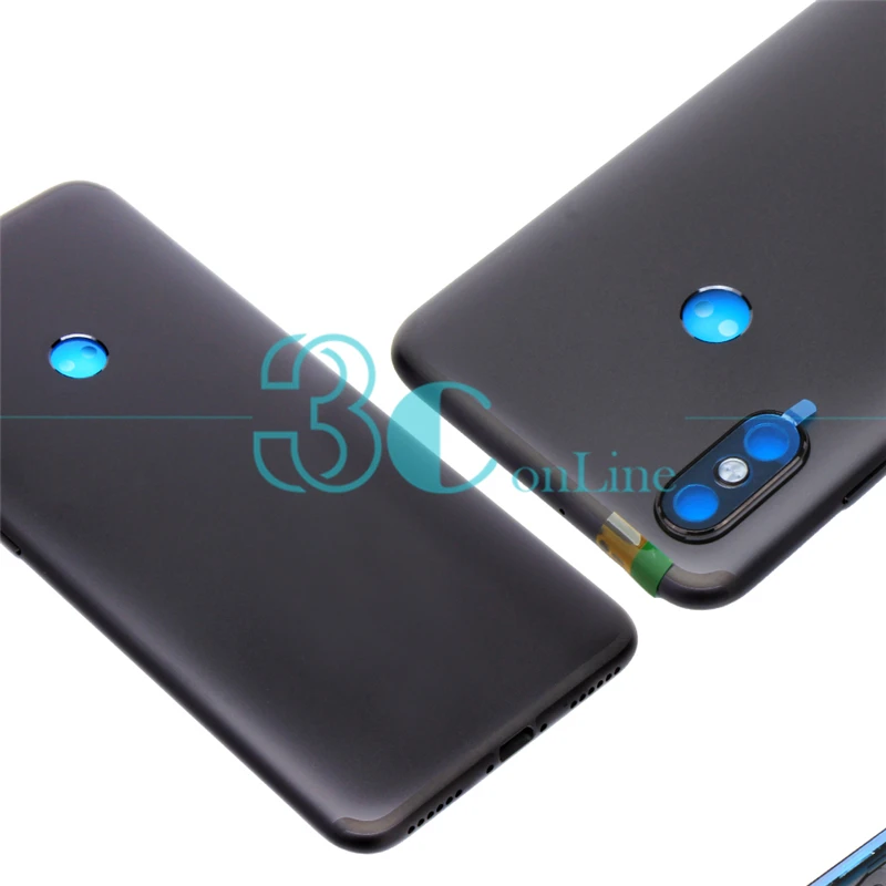 Задняя крышка для аккумулятора Xiaomi Mi A2 корпус двери 6X металлический чехол задней