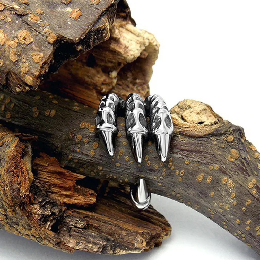 GENBOLI 1PC Metal Stainless Steel Men Rings Punk Male Simple Jewelry Ring Wholesale Business Titanium Boy Gift