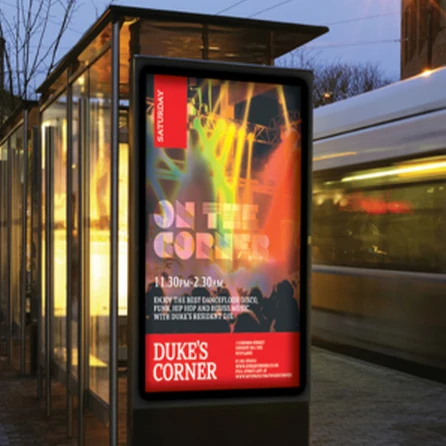 bus shelter design led advertising light box-in ...