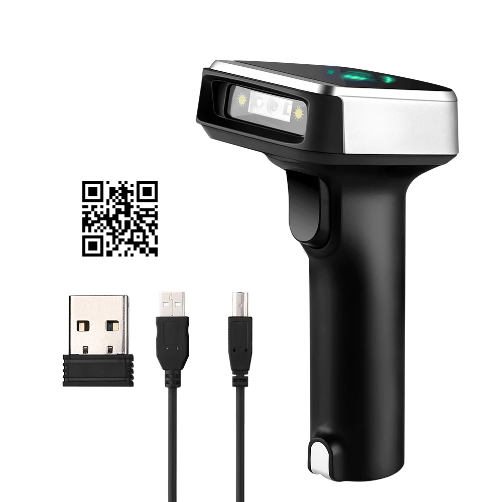 Беспроводной сканер штрих кодов Eyoyo 2D QR BT 4 1 USB беспроводной считыватель для PDF417 Data