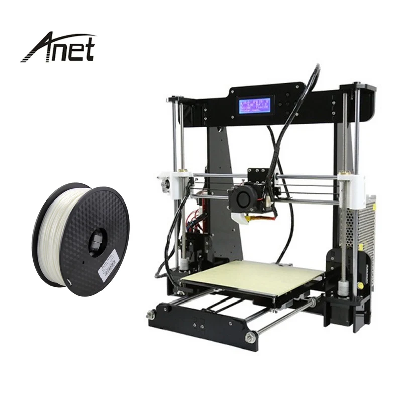 Hot Sell Anet A8 3d Printer Kits Large Printing Size 220 220 240MM Support Normal Auto