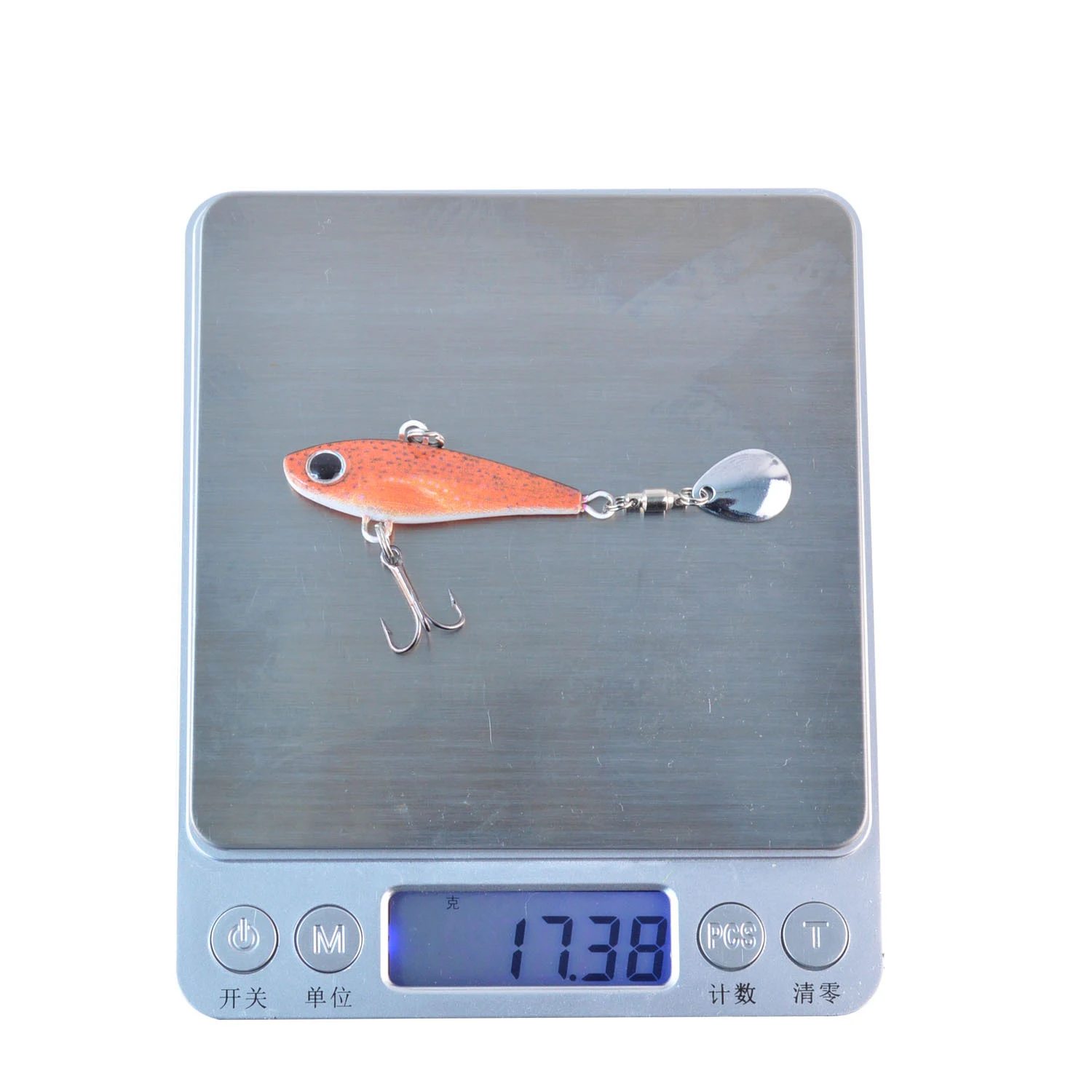 Fishing Jig Mini Lead Fish Metal VIB 18g 50mm Lead Jig Sea Fishing Spoon Metal Spinner Bass Fishing Lures 3D Printing Hard Bait