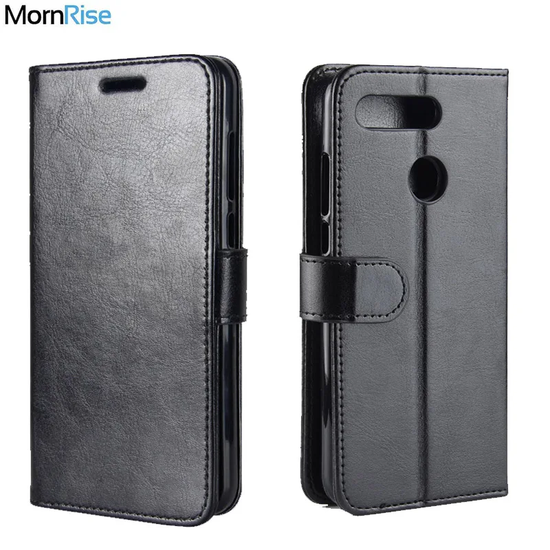 

Premium Vintage Leather Book Flip Folio Cover For Huawei Honor V20 View 20 Case Wallet KickStand Card Photo Handmade Phone Bags