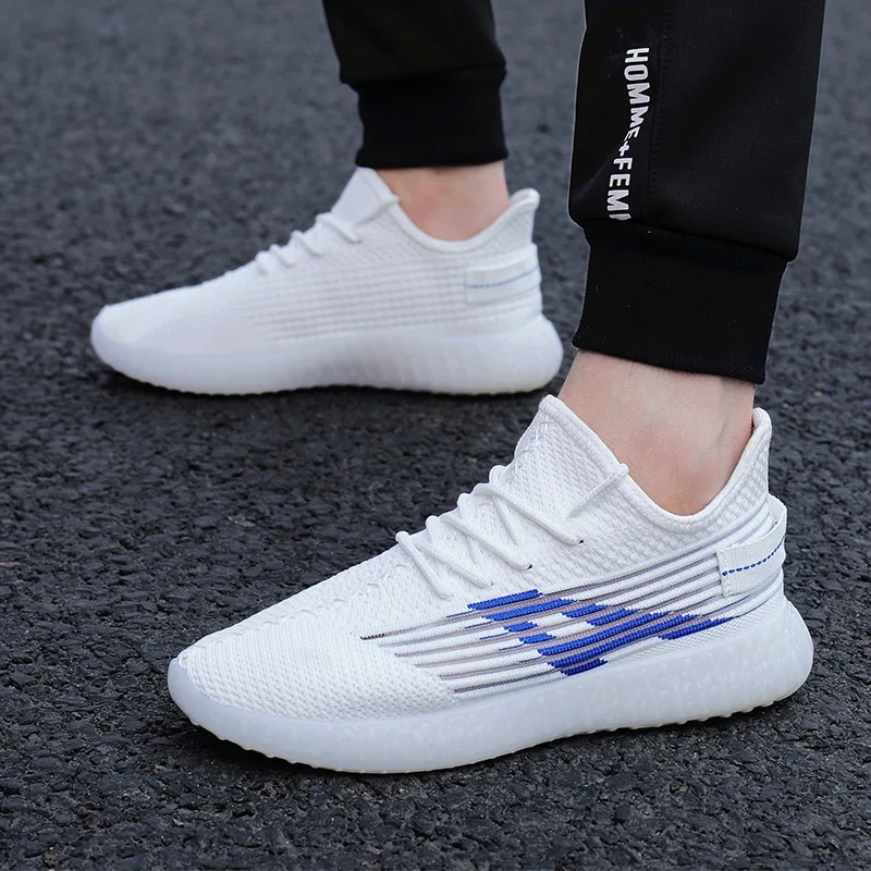 

Sneakers Men 2019 Spring Summer New Mesh Running Shoes Women Breathable Outdoor Sports Shoes Male Zapatillas Hombre Boost 350